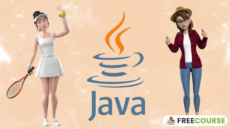 Banner Image Java in Animated way - FreeCourse.pro