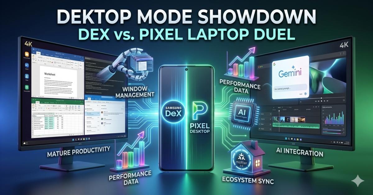 Samsung DeX vs. Pixel Desktop Mode: The 2026 Laptop Duel - Appiconic