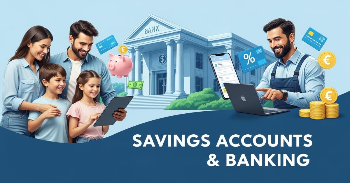 Savings Accounts & Banking: The Smart Way to Save, Grow, and Protect Your Money - Appiconic