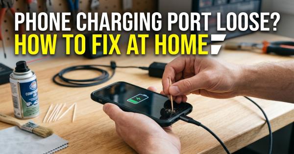 Phone Charging Port Loose? How to Fix at Home